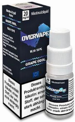 Overvape Grape Cool Nikotinsalzliquid 20mg