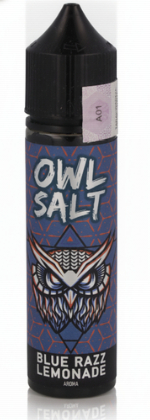 OWL Salt Longfill Aroma Blue Razz Lemonade 10ml in 60ml Flasche