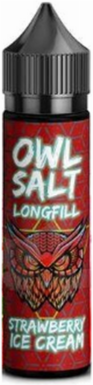 OWL Salt Longfill Strawberry Ice Cream Aroma 10ml