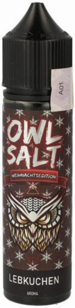 Owl Salt Longfill Weihnachtsedition Lebkuchen Aroma 10ml