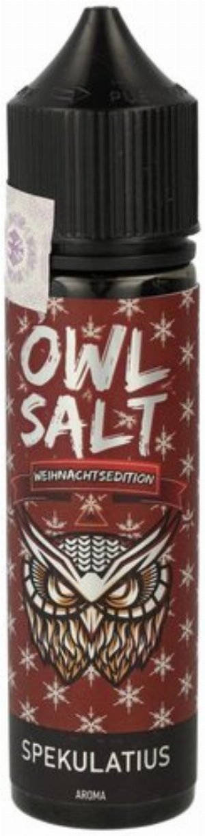 Owl Salt Longfill Weihnachtsedition Spekulatius Aroma 10ml