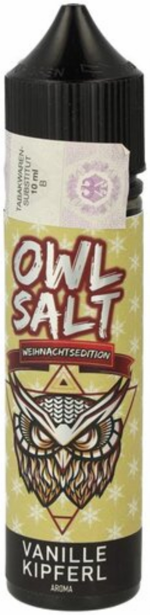 Owl Salt Longfill Weihnachtsedition Vanillekipferl Aroma 10ml