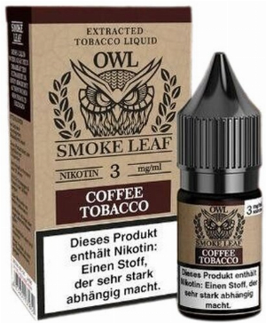 OWL Smoke Leaf Nikotinliquid Coffee Tobacco 3mg