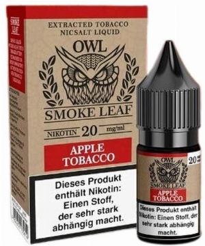 OWL Smoke Leaf Nikotinsalzliquid Apple Tobacco 20mg