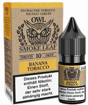 OWL Smoke Leaf Nikotinsalzliquid Banana Tobacco 10mg