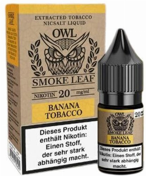 OWL Smoke Leaf Nikotinsalzliquid Banana Tobacco 20mg