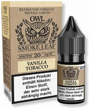 OWL Smoke Leaf Nikotinsalzliquid Vanilla Tobacco 20mg