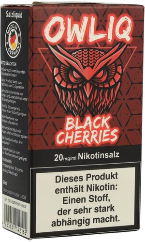 OWLIQ Nikotinsalzliquid Black Cherries 20mg/ml