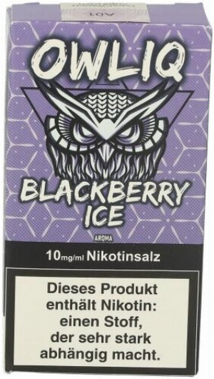 OWLIQ Nikotinsalzliquid Blackberry Ice 10mg/ml