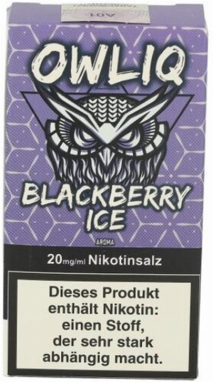 OWLIQ Nikotinsalzliquid Blackberry Ice 20mg/ml