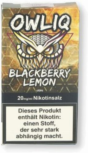 OWLIQ Nikotinsalzliquid Blackberry Lemon 20mg/ml
