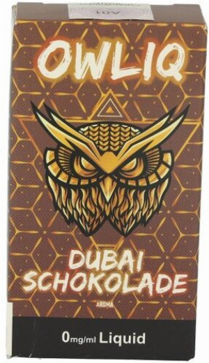 OWLIQ Nikotinsalzliquid Dubai Schokolade 0mg/ml