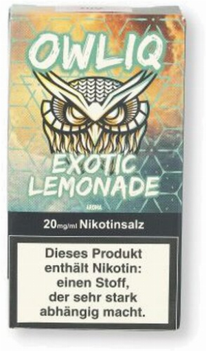 OWLIQ Nikotinsalzliquid Exotic Lemonade 20mg/ml