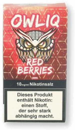 OWLIQ Nikotinsalzliquid Red Berries 10mg/ml