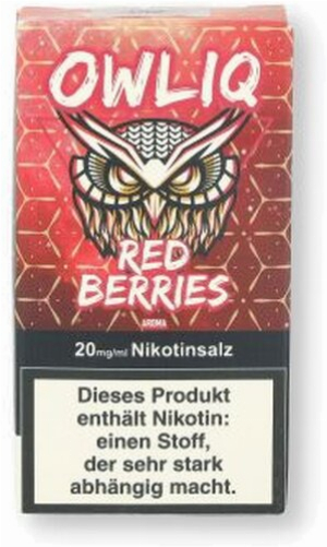 OWLIQ Nikotinsalzliquid Red Berries 20mg/ml