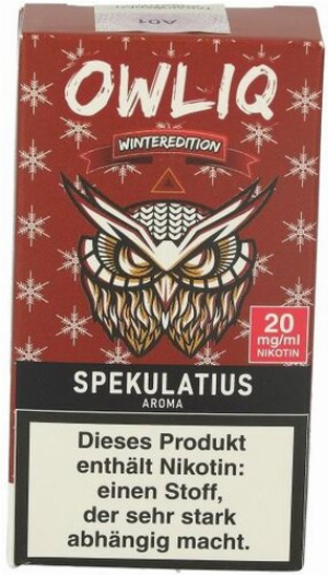 OWLIQ Nikotinsalzliquid Spekulatius 20mg/ml