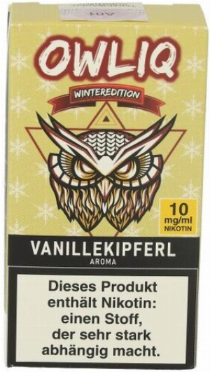 OWLIQ Nikotinsalzliquid Vanillekipferl 10mg/ml