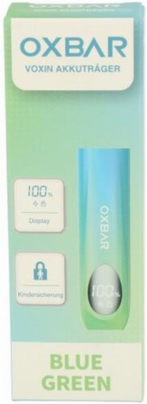 Oxbar Voxin Akkuträger Blue Green