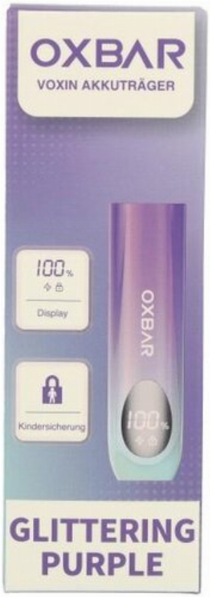Oxbar Voxin Akkuträger Glittering Purple