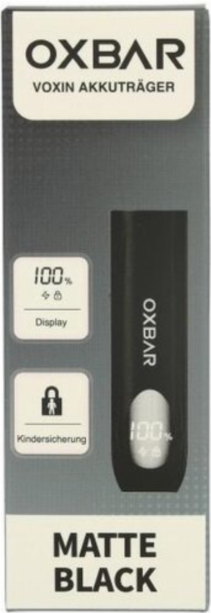 Oxbar Voxin Akkuträger Matte Black