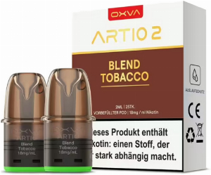 Oxva Artio 2 Prefilled Pods Blend Tobacco 2x2ml 18mg