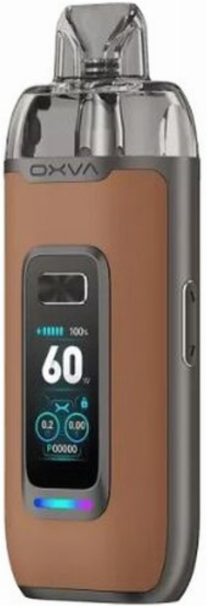Oxva E-Zigarette Vprime Kit Brown Leather