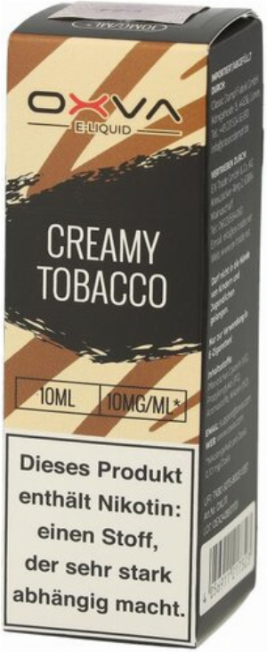 Oxva Nikotinsalz Liquid Creamy Tobacco 10mg