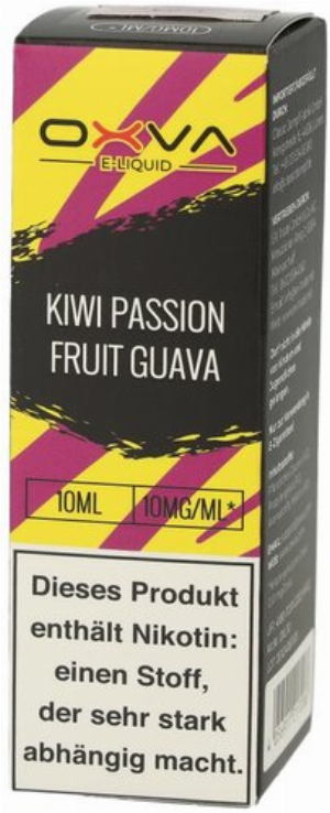 Oxva Nikotinsalz Liquid Kiwi Passion Fruit Guava 10mg