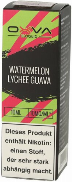Oxva Nikotinsalz Liquid Watermelon Lychee Guava 10mg