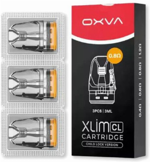 Oxva Xlim CL Cartridge 0,8 Ohm 3ml 3 Stk.