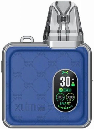 OXVA Xlim SQ Pro Pod Kit E-Zigarette Blue Leather