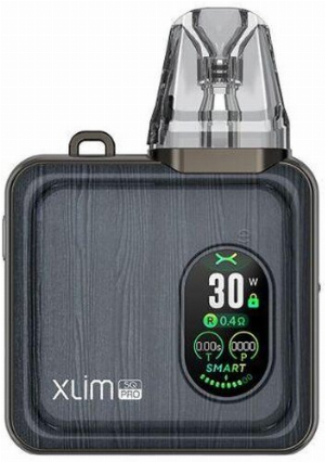 OXVA Xlim SQ Pro Pod Kit E-Zigarette Gunmetal Wood