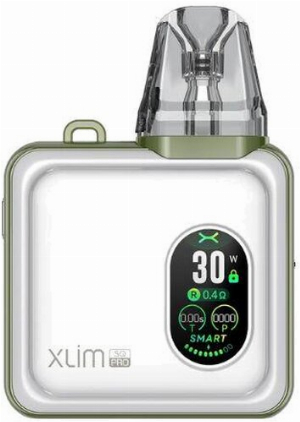 OXVA Xlim SQ Pro Pod Kit E-Zigarette Spring White