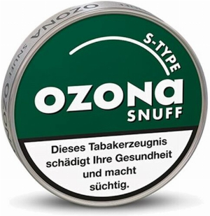 Ozona S Type Snuff 6g Dose Schnupftabak