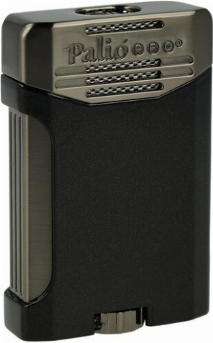 Palio Antares Double Jet Feuerzeug Schwarz