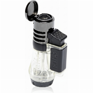 Palio Feuerzeug Vesuvio Triple Jet-Flame Transparent