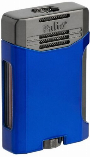 Palio Pro Antares Double Jet Flame Feuerzeug Blau