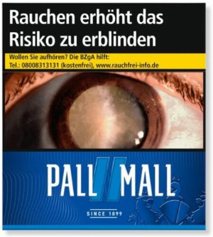 Pall Mall Blue King Zigaretten 39er