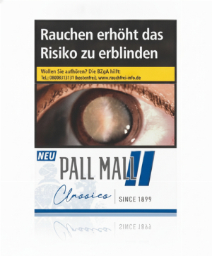 Pall Mall Classic Blau Super 28er
