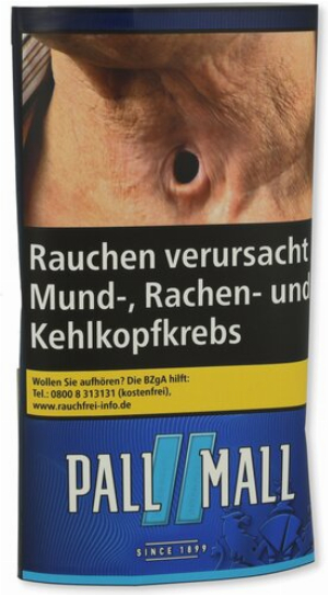 Pall Mall Roll Halfzware Blau 30g Päckchen Feinschnitt