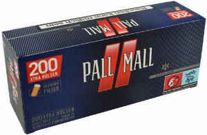 Pall Mall Zigarettenhülsen Xtra Rot 200 Stück