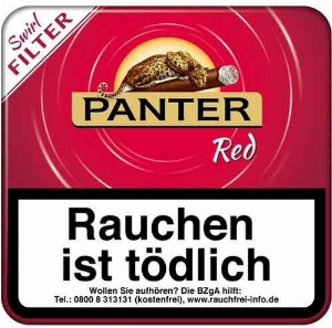 Panter Red Swirl Filter Zigarillos 20er
