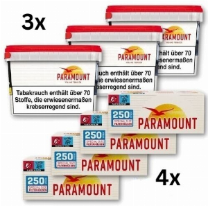 Paramount Sparpaket 690g Tabak + 1.000 Filterhülsen