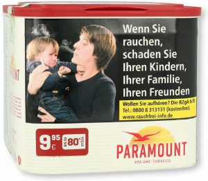 Paramount Volumen Zigaretten Tabak 38g