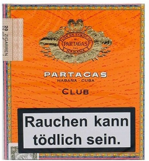 Partagas Club Zigarillos 20 Stück