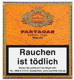 Partagas Mini Zigarillos 20 Stück