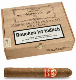 Partageno Zigarren No 430 Sumatra 30 Stück