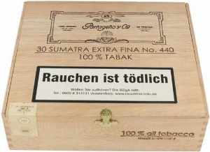 Partageno Zigarren No 440 Sumatra 30 Stück