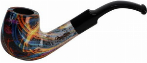 Passatore Bellezza Pfeife gebogen bunt