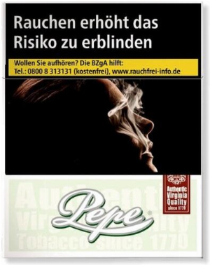 Pepe Fine Green XL ohne Zusätze 25er